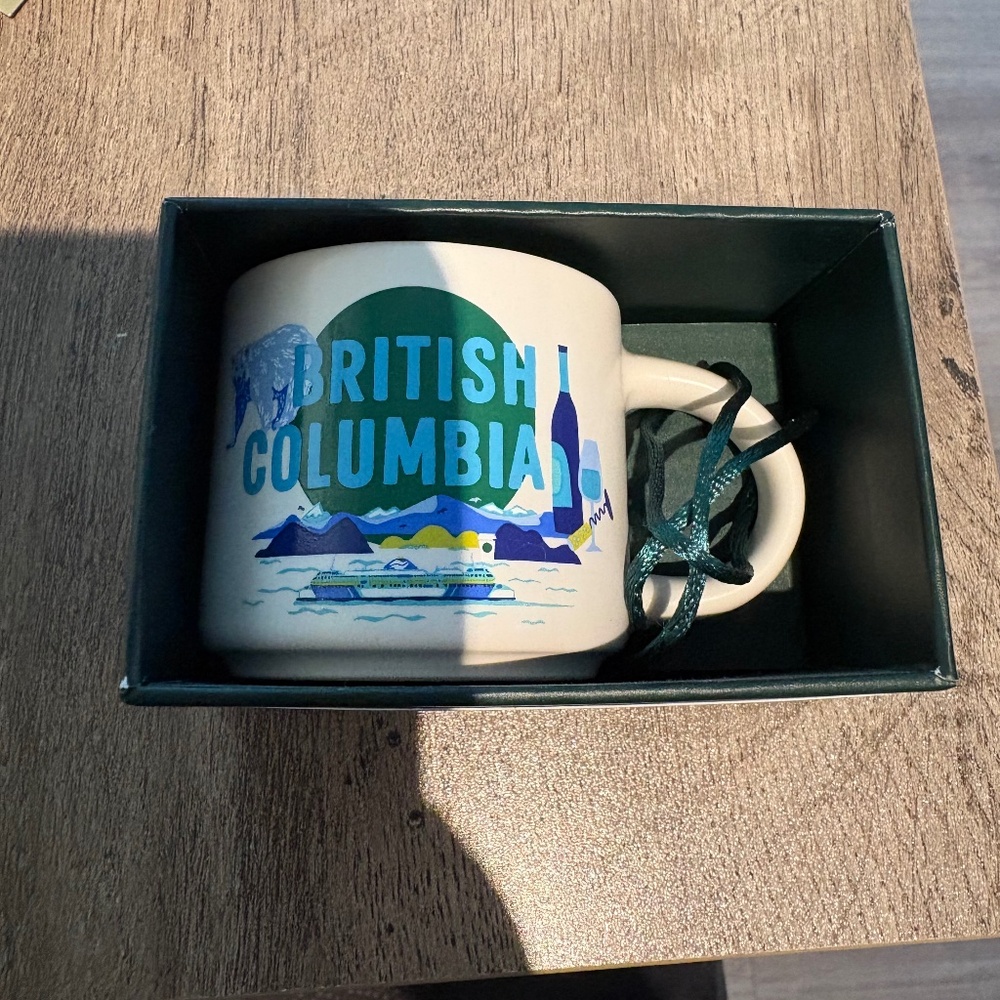 Mini espresso size Starbucks British Columbia collectors mug